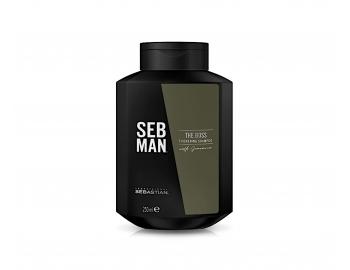 ampn na hustotu a objem vlasov Sebastian Professional Seb Man The Boss Shampoo - 250 ml