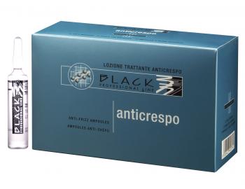 Ampulky pre odstrnenie krepatosti z vlasov Black Anti-frizz - Anticrespo Hair Lotion - 12 x 10 ml