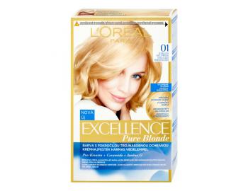 Permanentn farba Loral Excellence 01 blond ultra svetl prrodn
