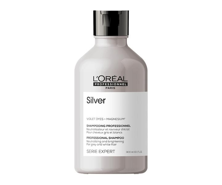 Rad pre neutralizciu sivch a bielych vlasov LOral Professionnel Serie Expert Silver