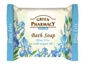 Toaletn mydlo na ruky s arganovm olejom Green Pharmacy Blue Iris - 100 g