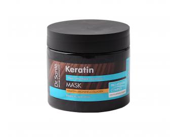 Maska pre obnovu matnch a krehkch vlasov Dr. Sant Keratin - 300 ml