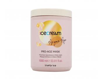 Maska pre iariv lesk vlasov Inebrya Ice Cream Argan Age Pro-Age Mask - 1000 ml