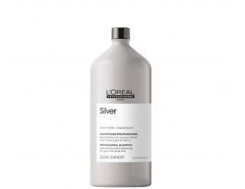 Rad pre neutralizciu sivch a bielych vlasov LOral Professionnel Serie Expert Silver - ampn - 1500 ml