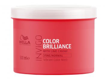 Maska pre jemn a normlne farben vlasy Wella Invigo Color Brilliance Fine / Normal - 500 ml