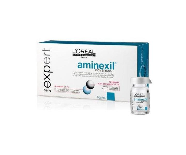 Loral Aminexil Advance Expert - proti padaniu vlasov 10 x 6 ml