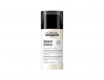 Rad pre farben a pokoden vlasy LOral Professionnel Serie Expert Metal Detox - ochrann krm - 100 ml