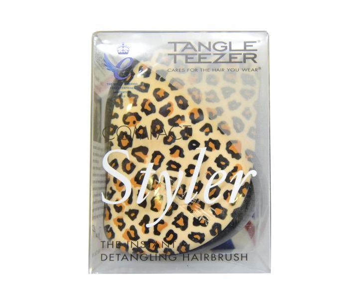 Tangle Teezer Compact kefa  Leopard, hned - pokoden obal