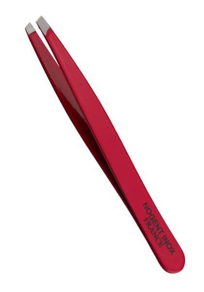 E-shop Pinzeta úzka, skosená Sibel Nogent Professional, červená - 95 mm (0001468-51) + darček zadarmo