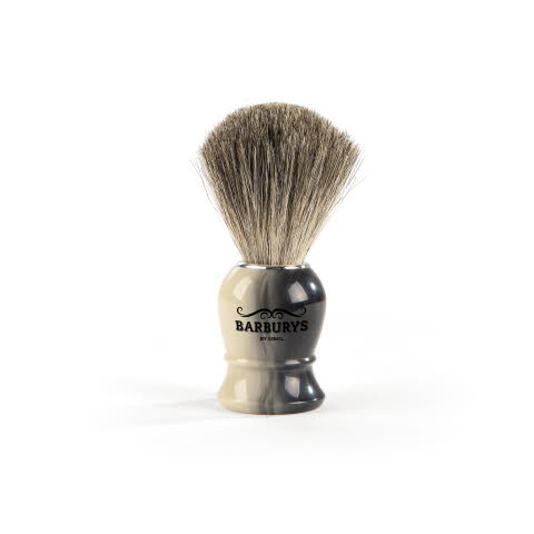 E-shop Štetka na holenie Sibel Barburys Grey Horn - parožie (0002320) + darček zadarmo
