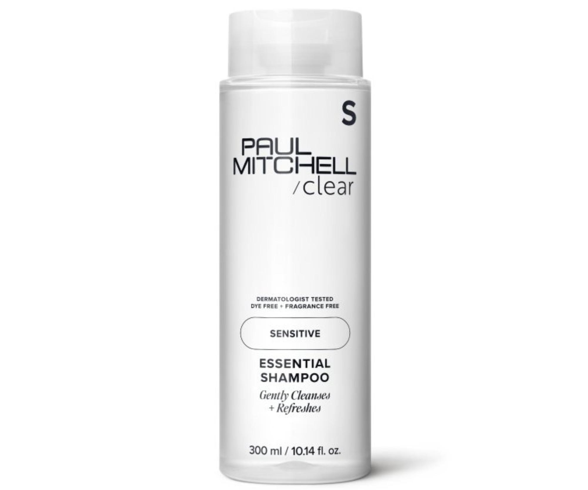 E-shop Jemne čistiaci šampón pre citlivú pokožku hlavy Paul Mitchell Clear Sensitive Essential Shampoo - 300 ml + darček zadarmo