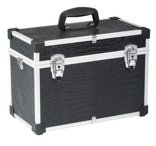 Profesionálny kadernícky a kozmetický kufor Sibel - čierny (0150481) + darček zadarmo.