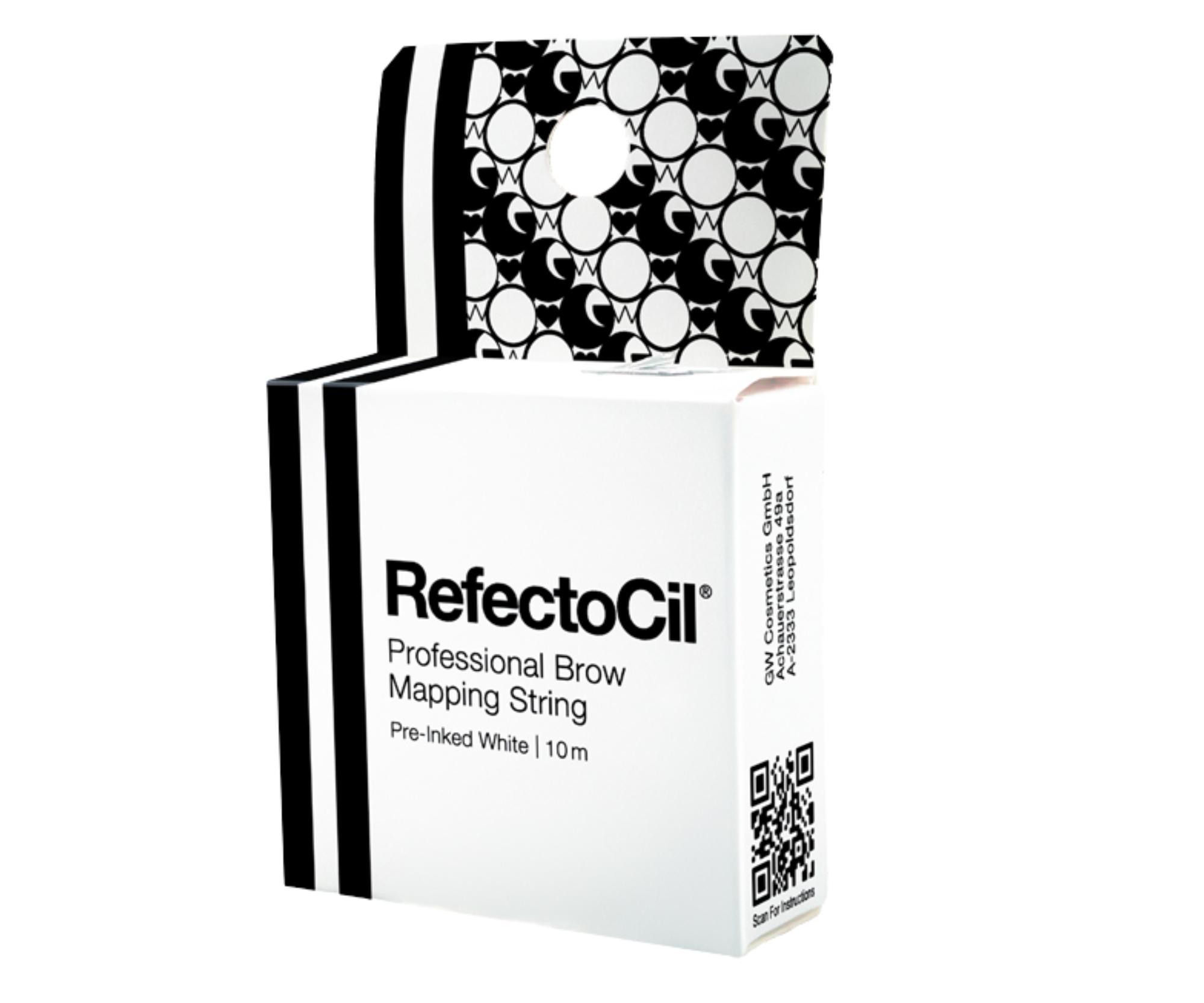 E-shop Biela profesionálna niť na vymeranie obočia RefectoCil Professional Brow Mapping String - 10 m (2456) + darček zadarmo