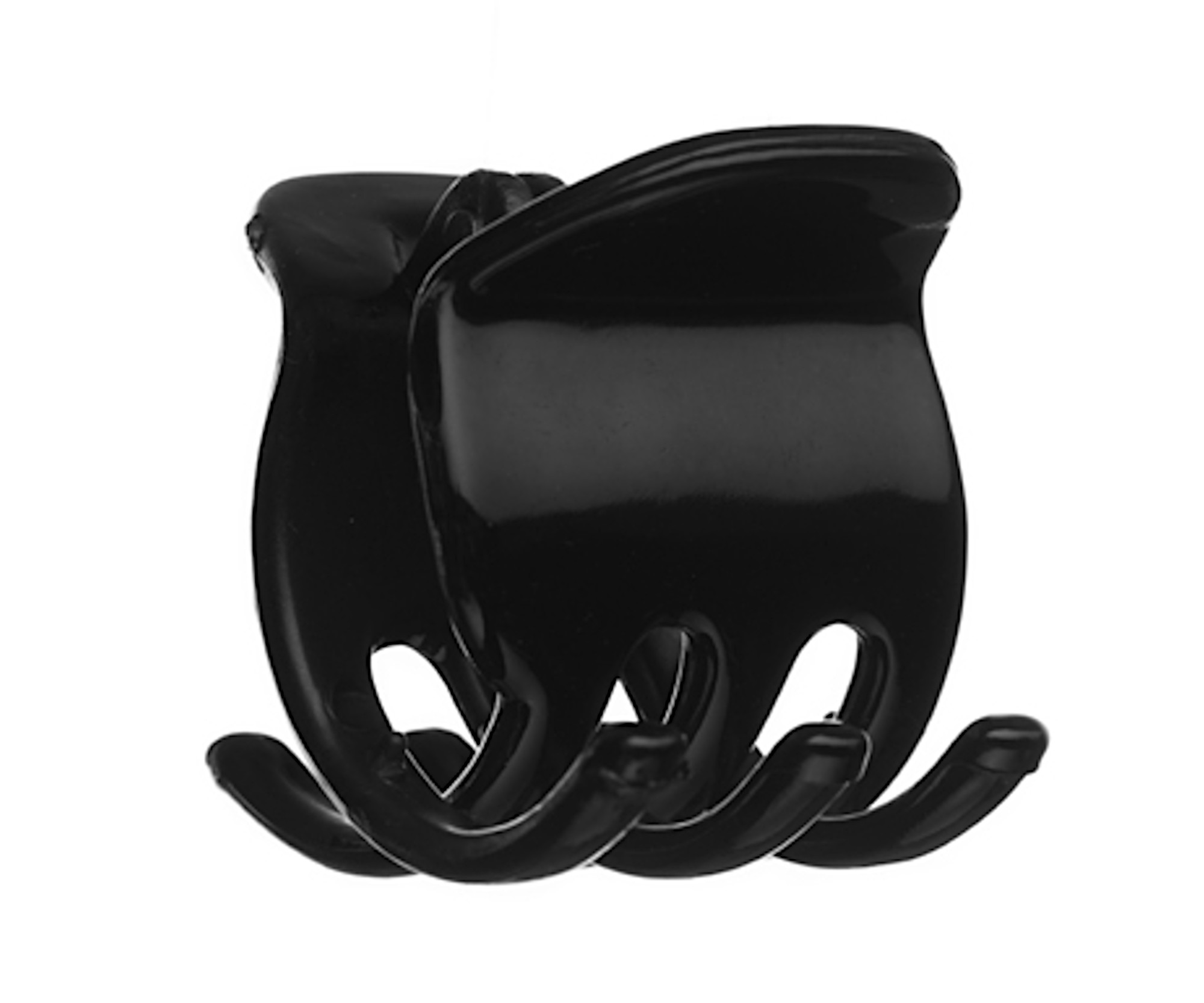 E-shop Škripec do vlasov Eurostil Professional Clips S - 4 cm, čierny - 12 ks (04422) + darček zadarmo