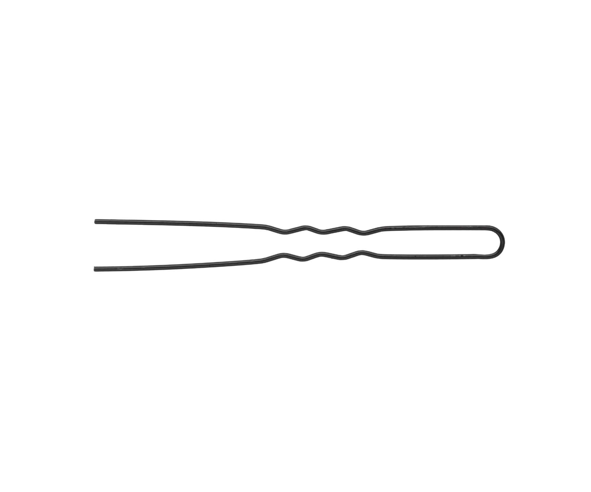 E-shop Vlnitá vlásenka Eurostil Professional - 8,5 cm, čierna - 20 ks (04531/50)