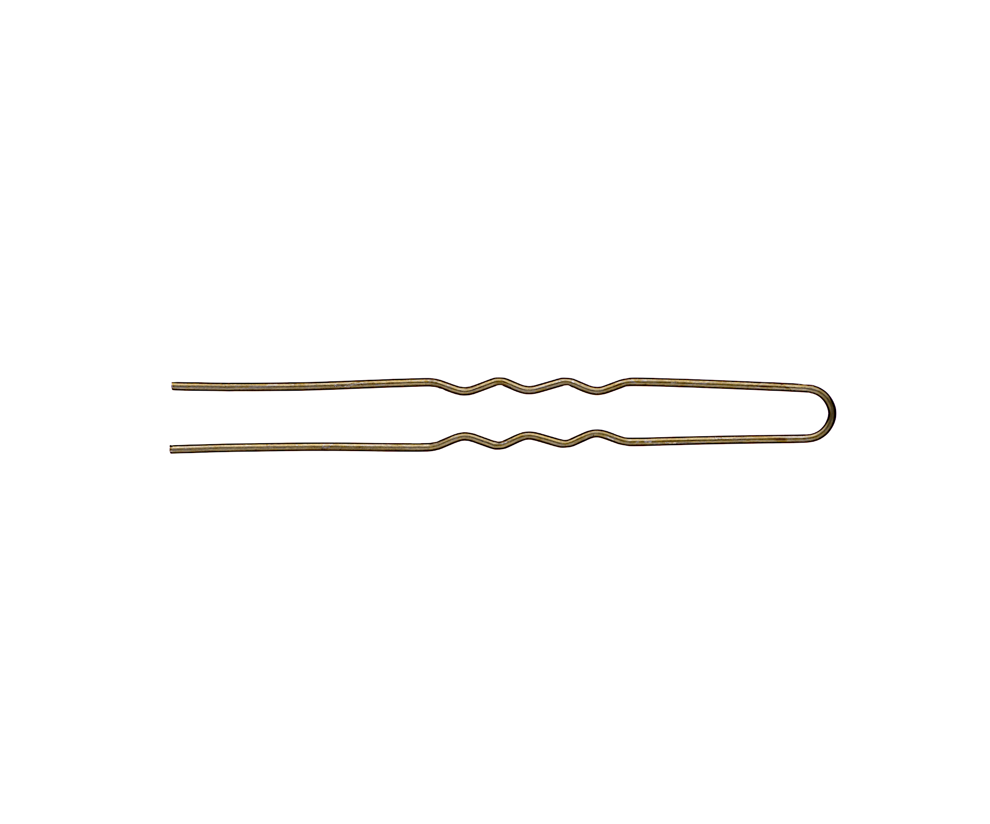 E-shop Vlnitá vlásenka Eurostil Professional - 8,5 cm, bronzová - 20 ks (04531)