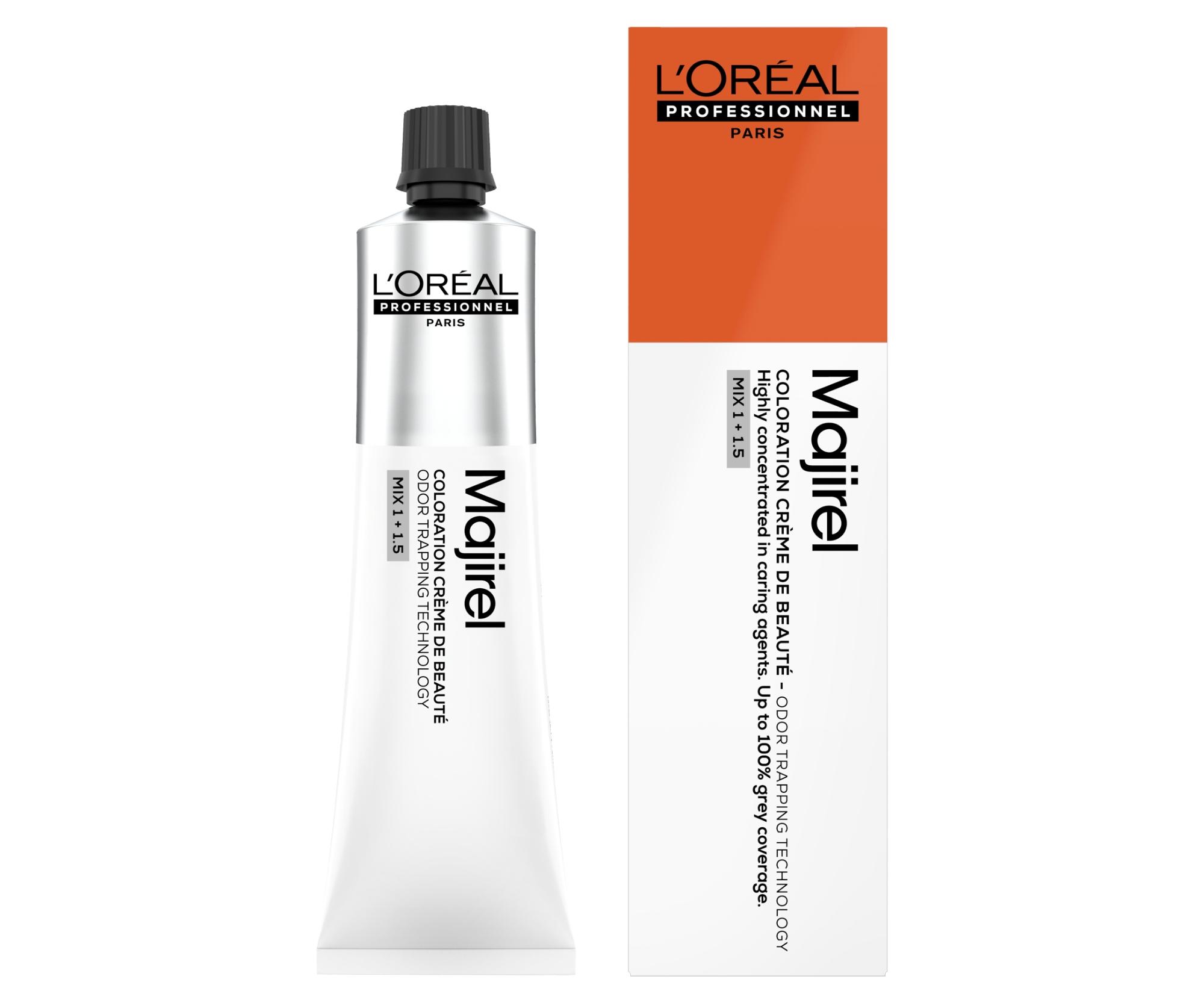 E-shop Farba na vlasy Loréal Professionnel Majirel 60 ml - 7.40 blond medená prírodná - L’Oréal Professionnel + darček zadarmo