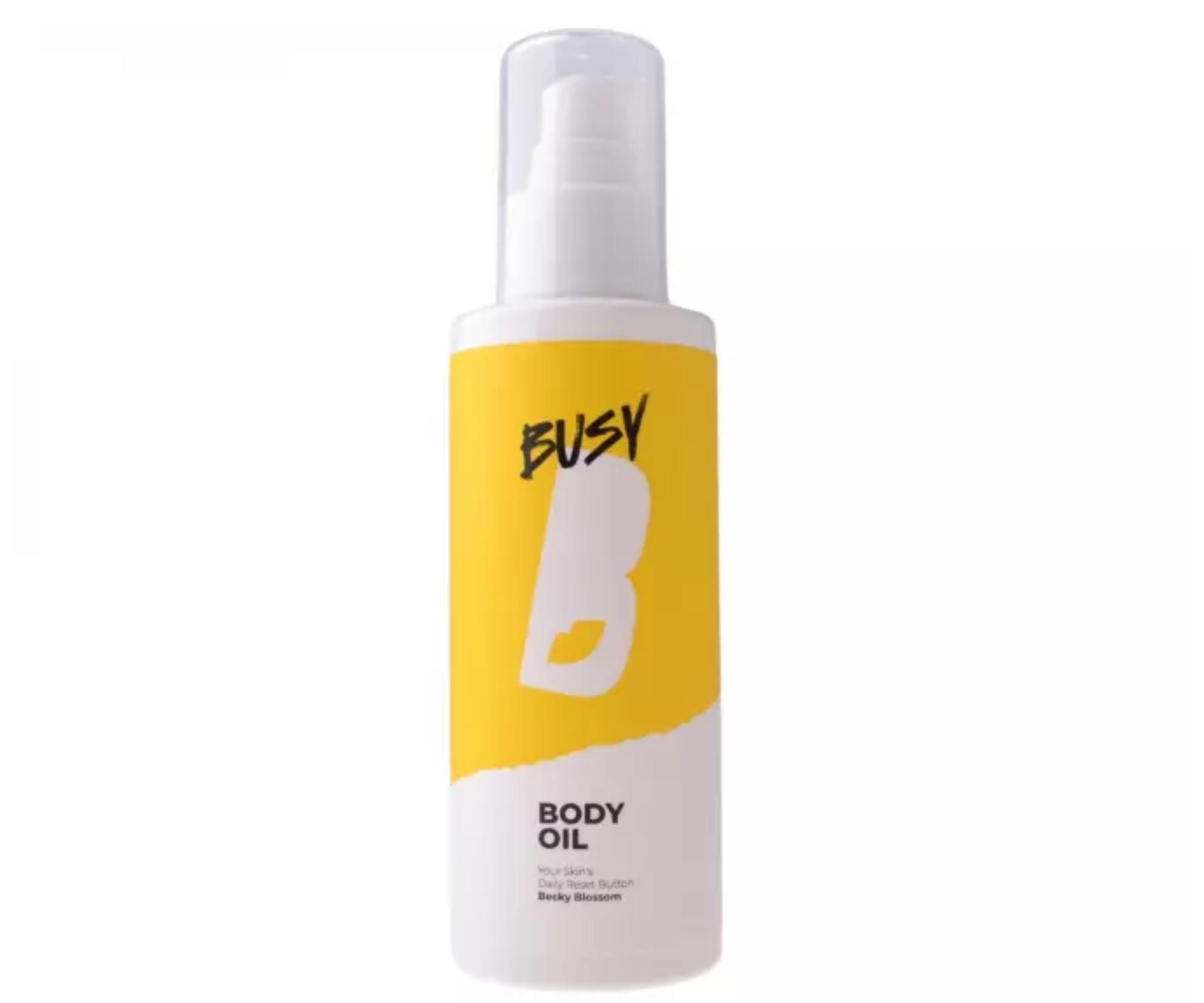 E-shop Hydratačný telový olej pre suchú pokožku BusyB Becky Blossom Body Oil - 150 ml + darček zadarmo