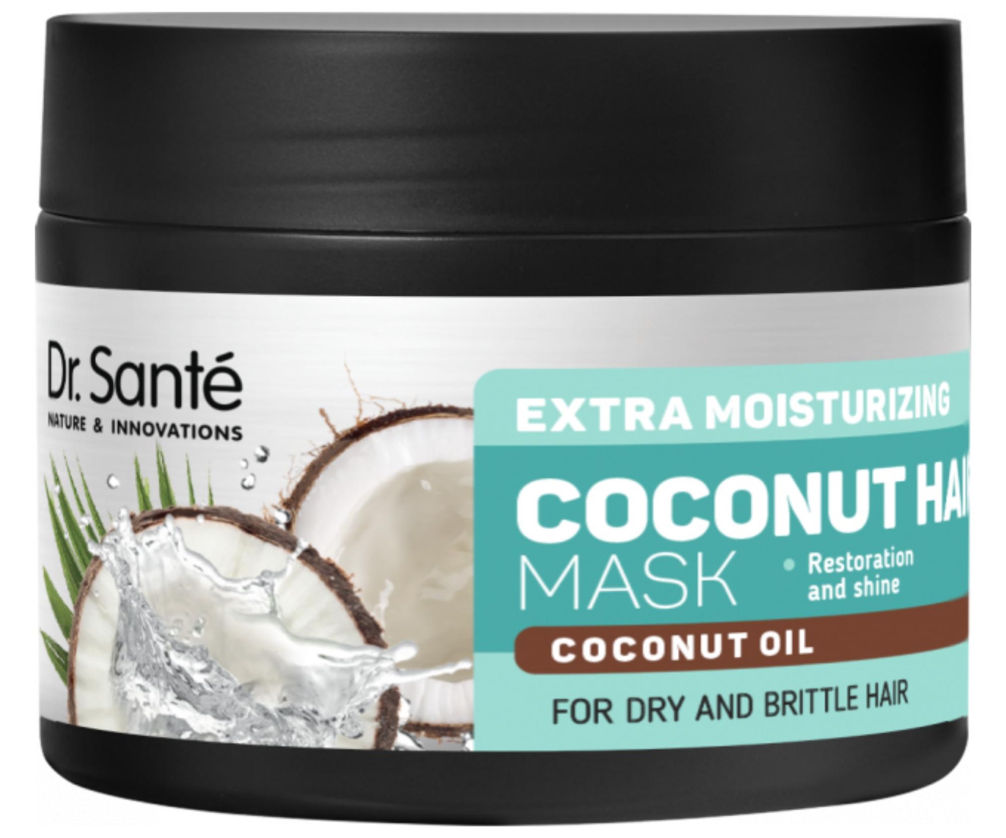 E-shop Hydratačná maska pre krehké a suché vlasy Dr. Santé Coconut - 300 ml (E7630)
