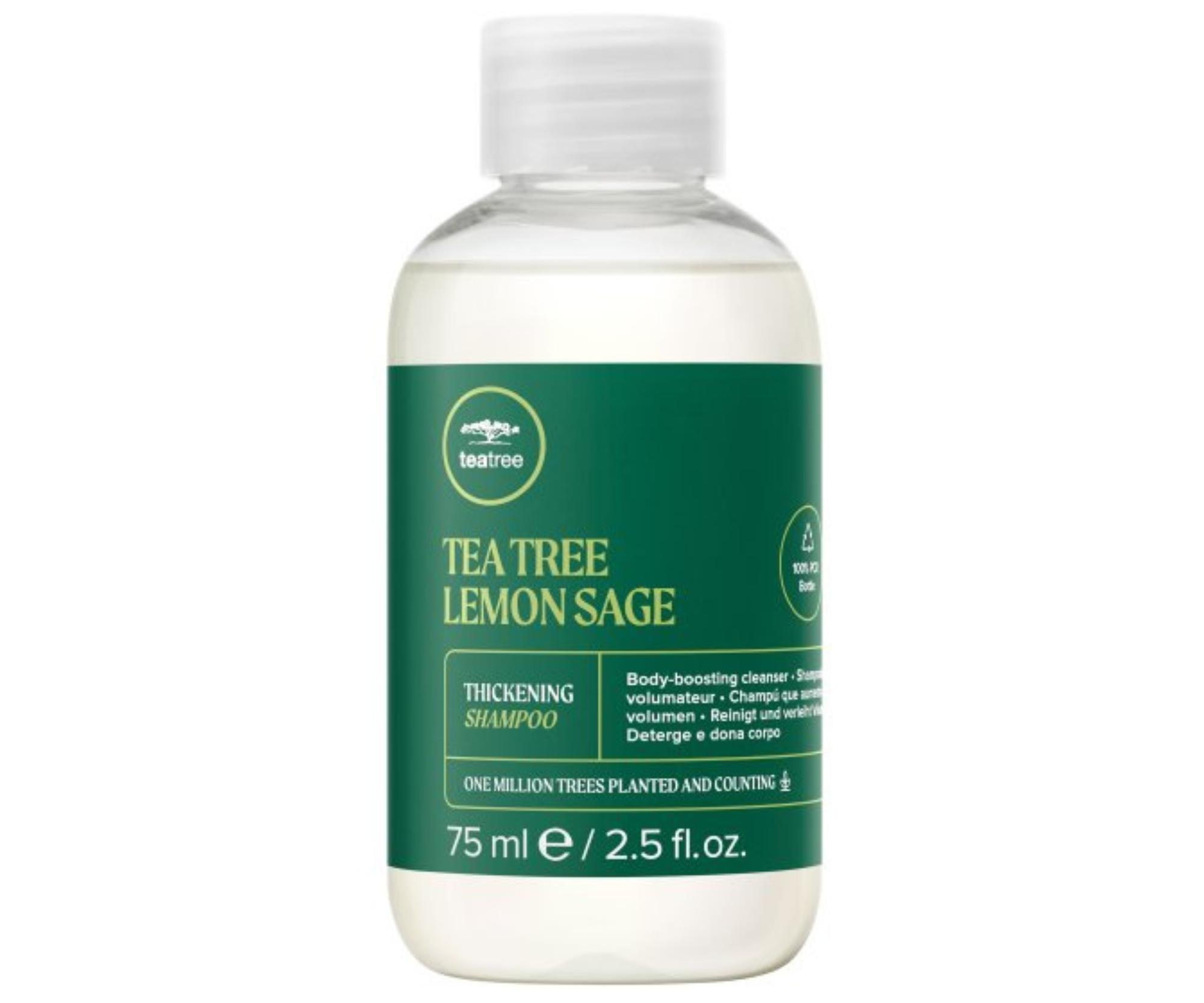 E-shop Šampón pre objem vlasov Paul Mitchell Tea Tree Lemon Sage Thickening Shampoo - 75 ml + darček zadarmo