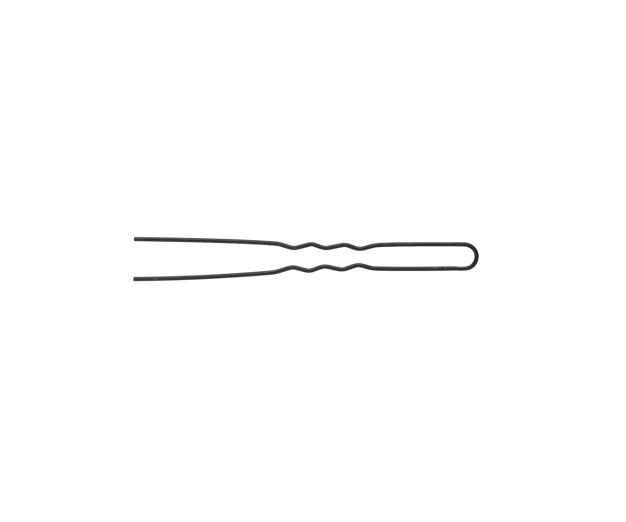 E-shop Vlnitá vlásenka Eurostil Professional - 6,5 cm, čierna - 20 ks (07131/50)