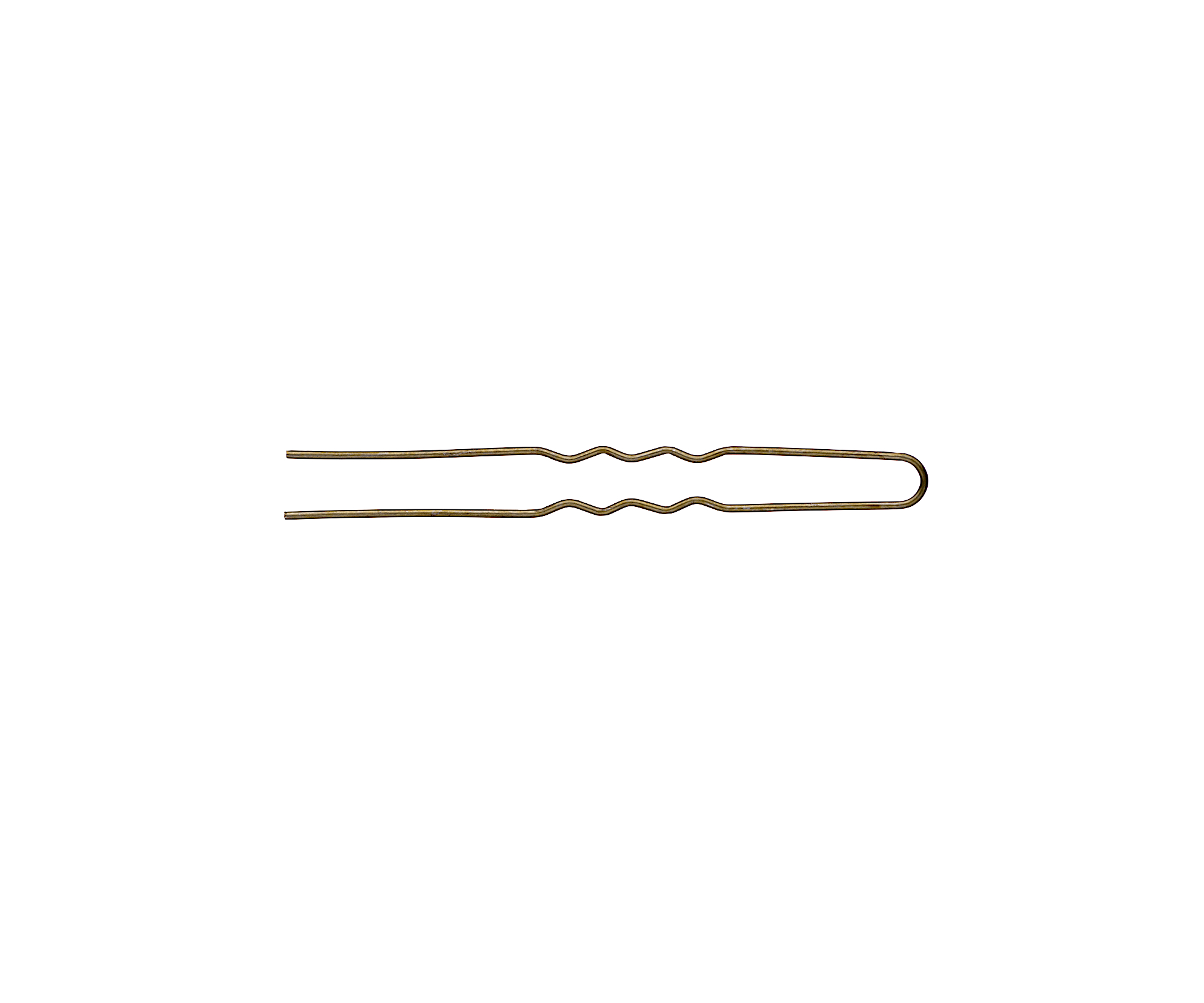 E-shop Vlnitá vlásenka Eurostil Professional - 6,5 cm, bronzová - 20 ks (07131)