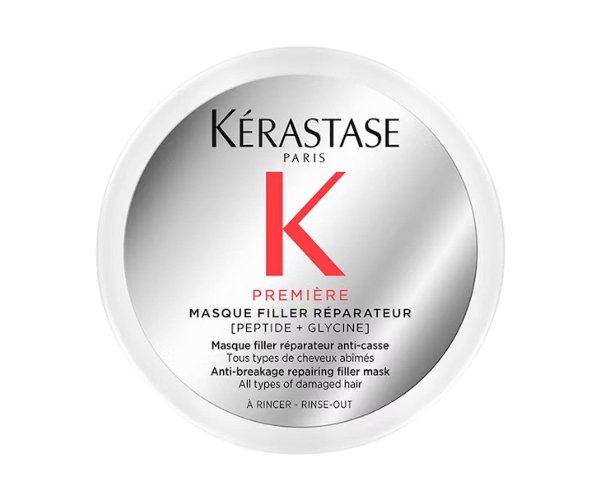 Obnovujúca a vyplňujúca maska proti lámaniu poškodených vlasov Kérastase Premiére Masque Filler Réparateu - 75 ml + darček zadarmo