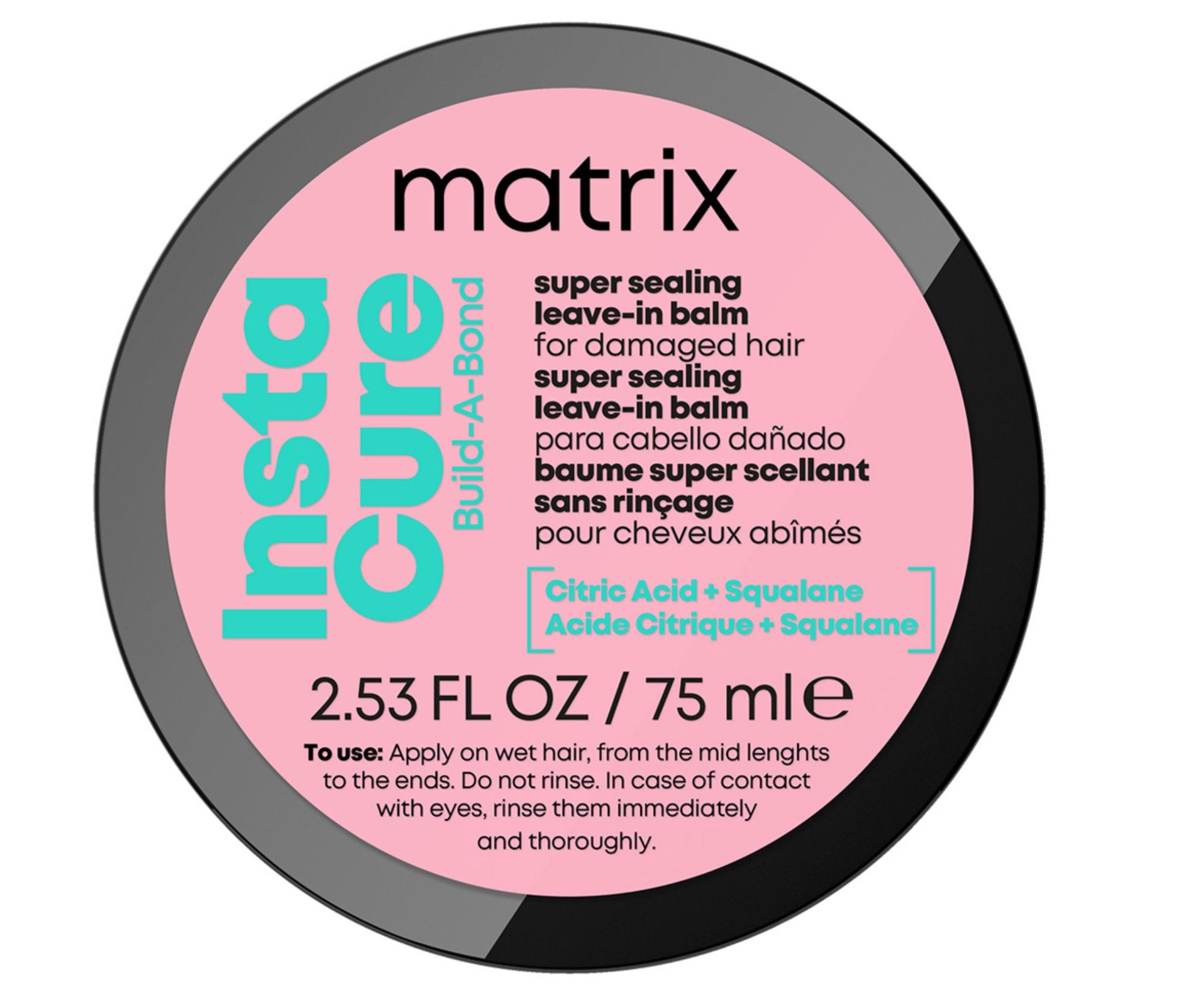 Bezoplachový zacelujúci krém pre veľmi poškodené vlasy Matrix Instacure Build-A-Bond - 75 ml + darček zadarmo