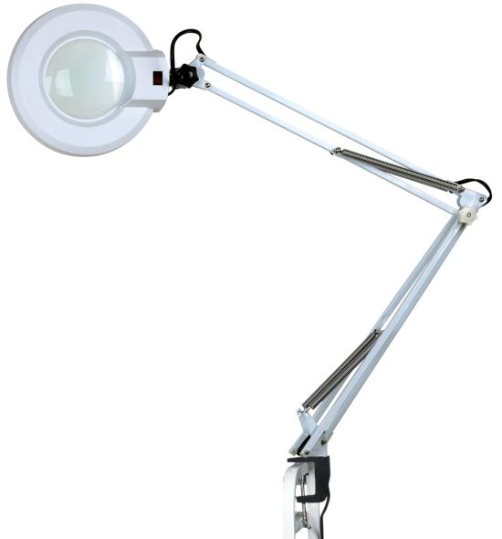 E-shop Kozmetická lampa s lupou na stôl Weelko Expand - 3 dioptrie (1001AT) + darček zadarmo