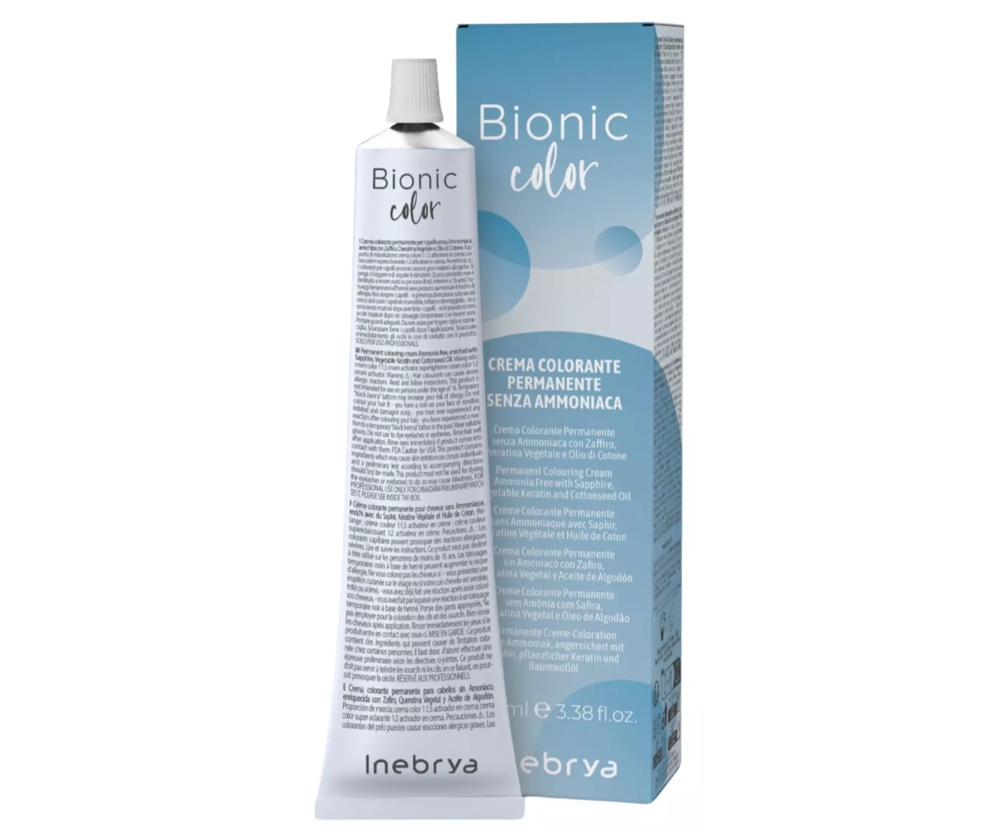 E-shop Farba na vlasy Inebrya Bionic 100 ml - 8/13 svetlá béžová blond (776126) + darček zadarmo