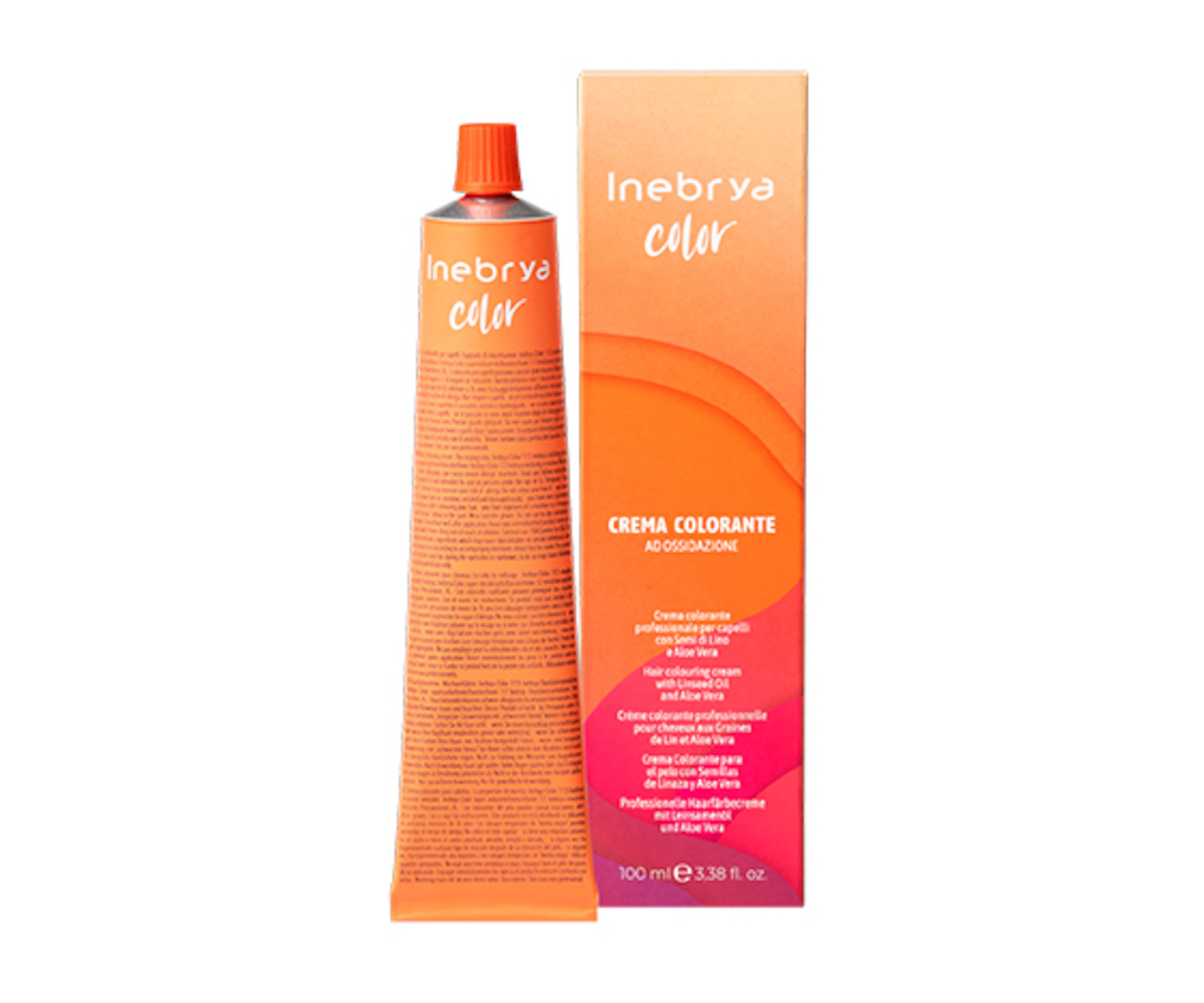 E-shop Farba na vlasy Inebrya Color 100 ml - 6/1 tmavá blond popolavá (776221) + darček zadarmo