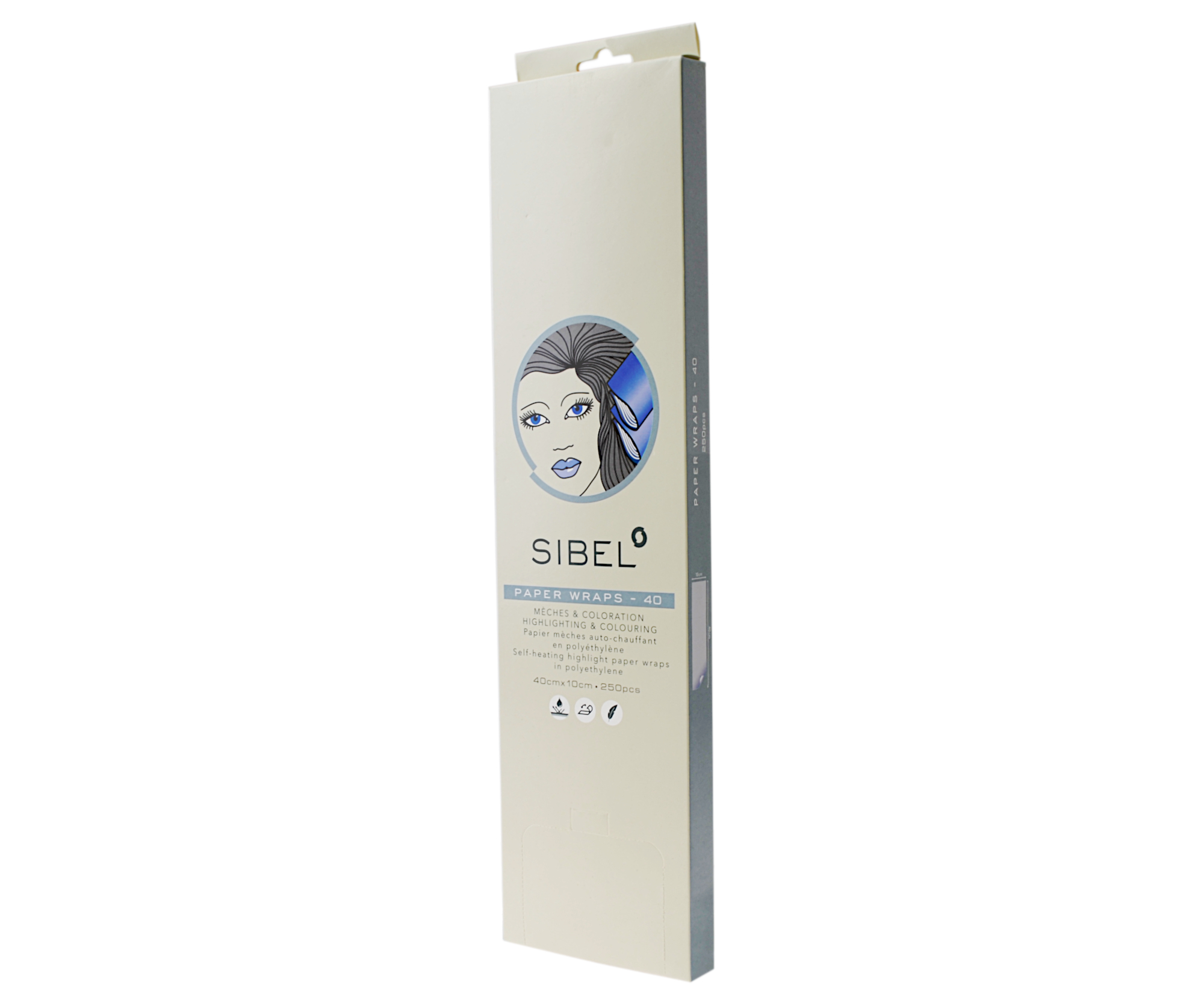 E-shop Papieriky na melír Sibel High-Light 10 x 40 cm - 250 ks (4333041) + darček zadarmo