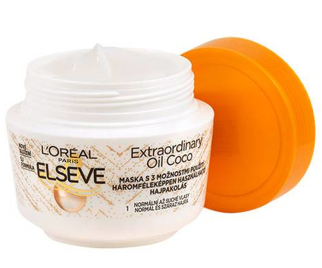 E-shop Maska pre normálne až suché vlasy Loréal Elseve Extraordinary Oil - 300 ml - L’Oréal Paris + darček zadarmo