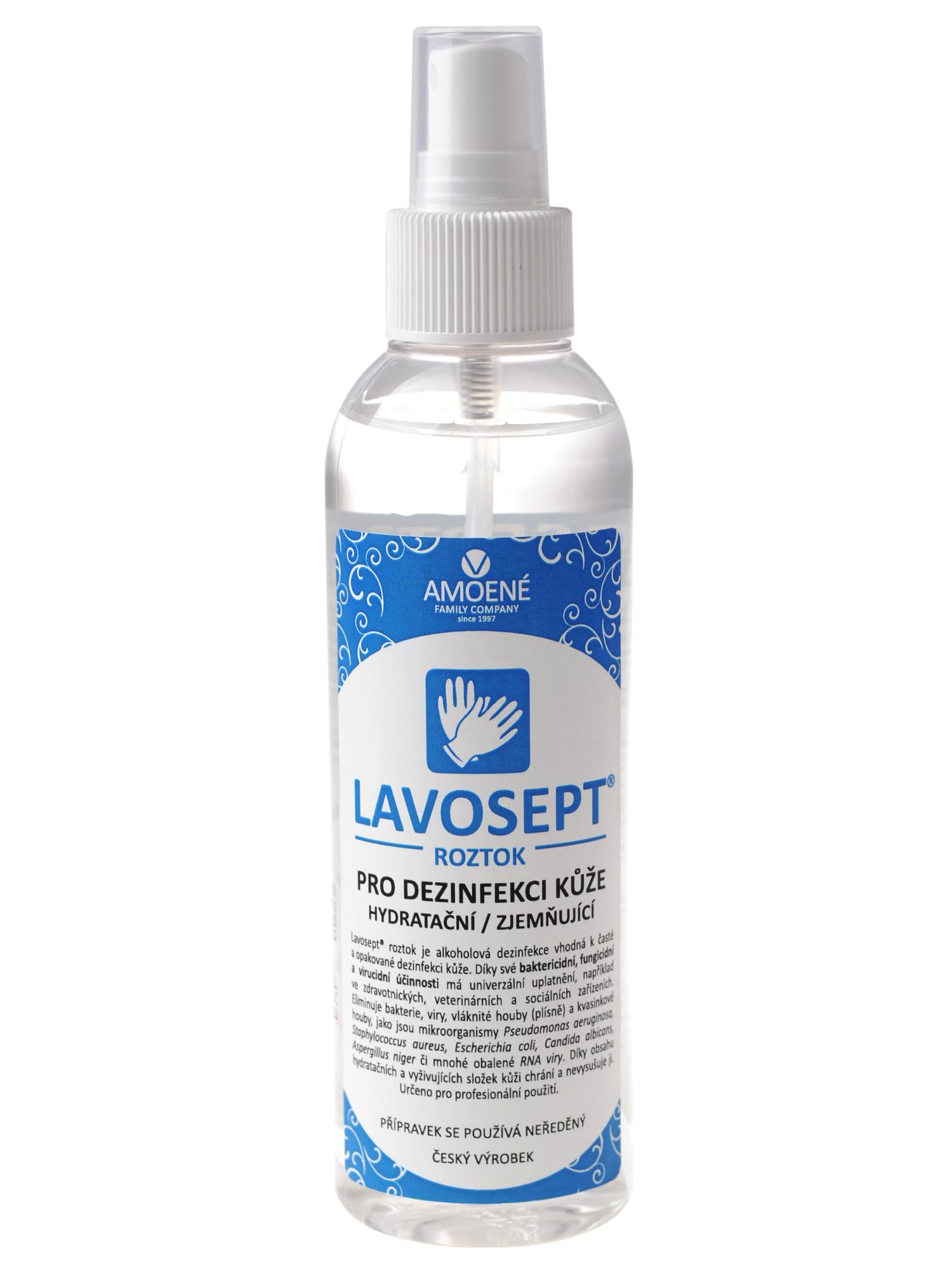E-shop Dezinfekcia kože v spreji Amoené Lavosept - 200 ml (013102M200) + darček zadarmo