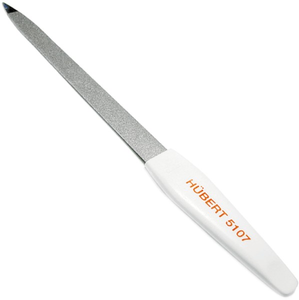 E-shop Zafírový špicatý pilník na nechty Hairway "7", biely - 175 mm (11507)