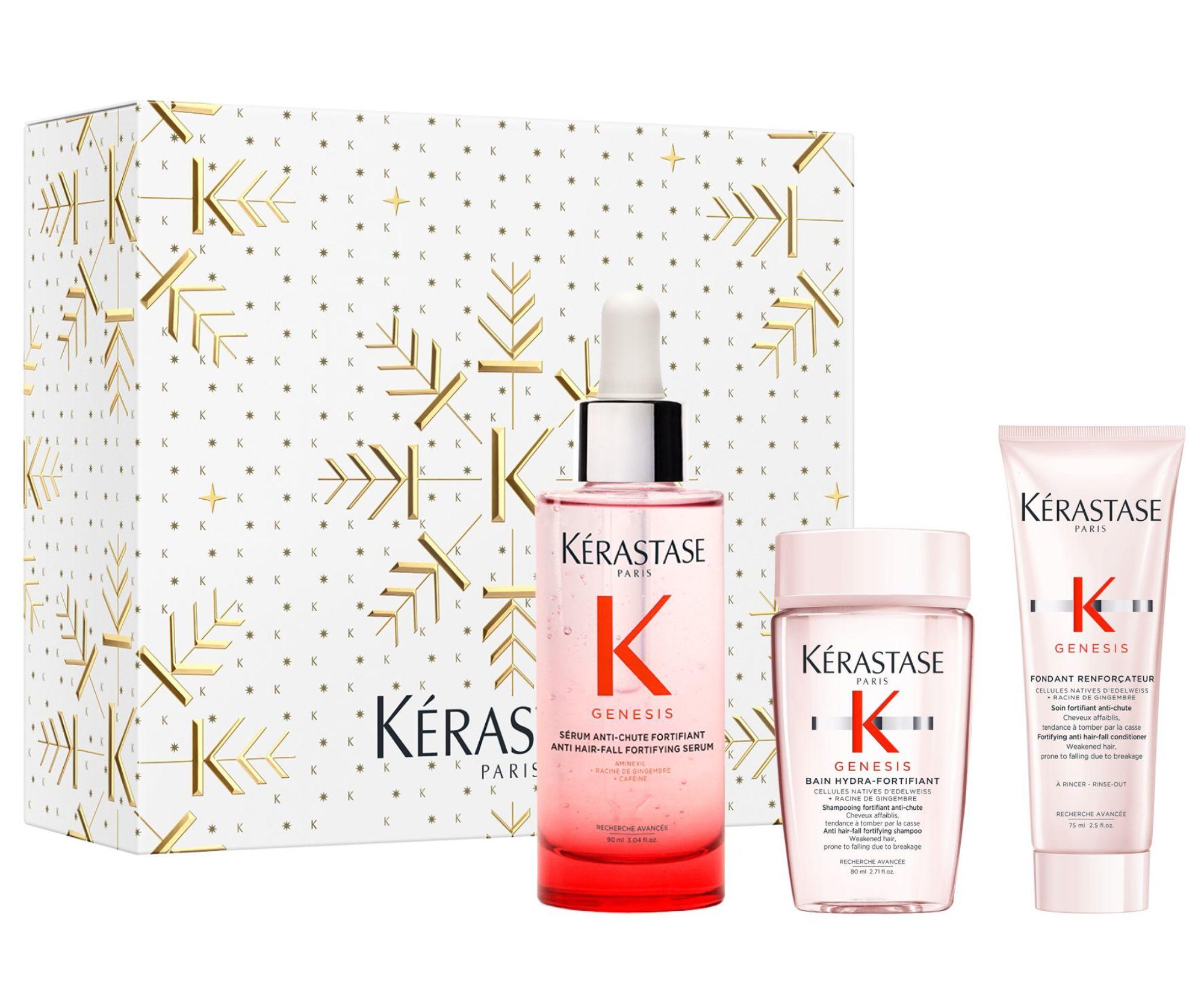 Darčeková sada pre výživu suchých vlasov so sklonom k padaniu Kérastase Genesis Set + darček zadarmo