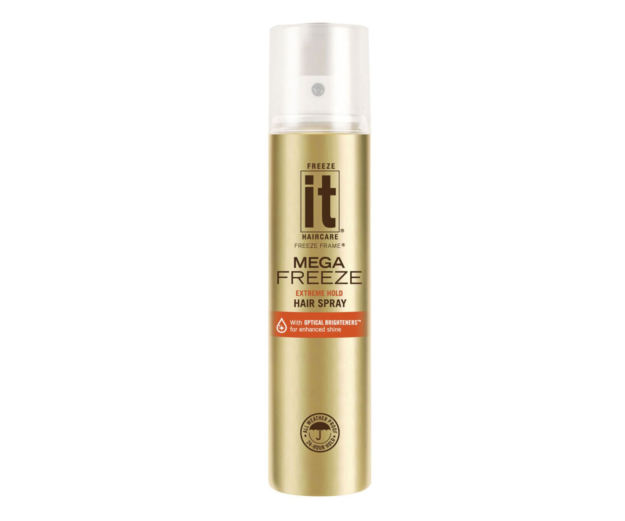 E-shop Rýchloschnúci "zmrazovač" lak na vlasy Freeze It Haircare Mega Freeze - 43 g (03110) + darček zadarmo