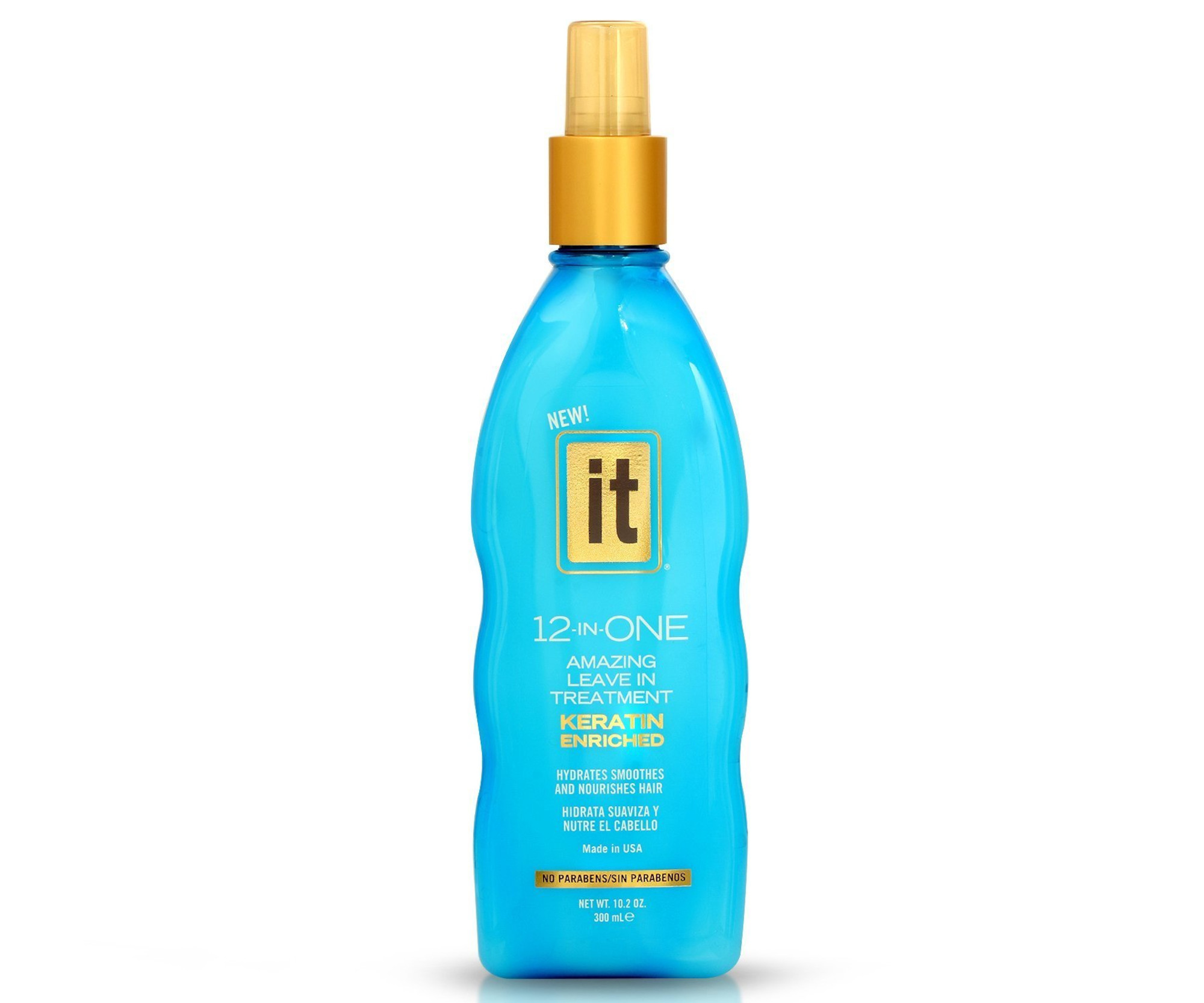 E-shop Bezoplachový kondicionér pre regeneráciu It Haircare 12-in-One Leave in Treatment Keratin - 300 ml (03116) + darček zadarmo
