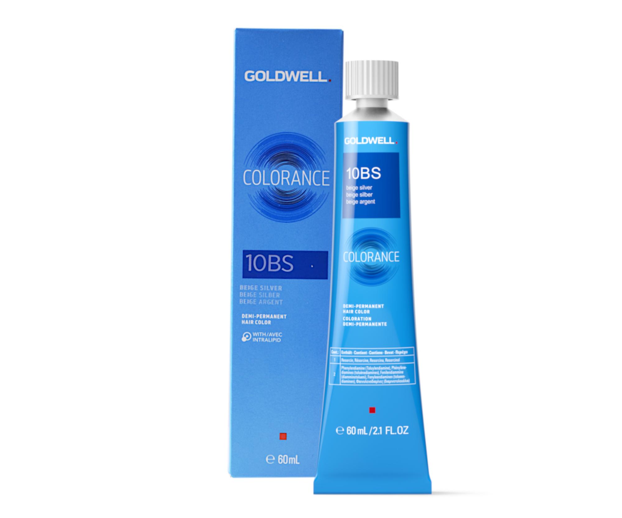E-shop Preliv na vlasy Goldwell Colorance 60 ml - 10BS béžovo strieborná (221553) + darček zadarmo