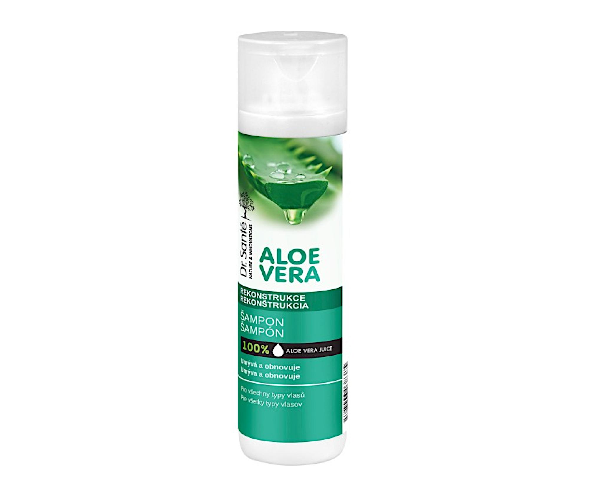 E-shop Šampón pre všetky typy vlasov Dr. Santé Aloe Vera - 250 ml (E8385)
