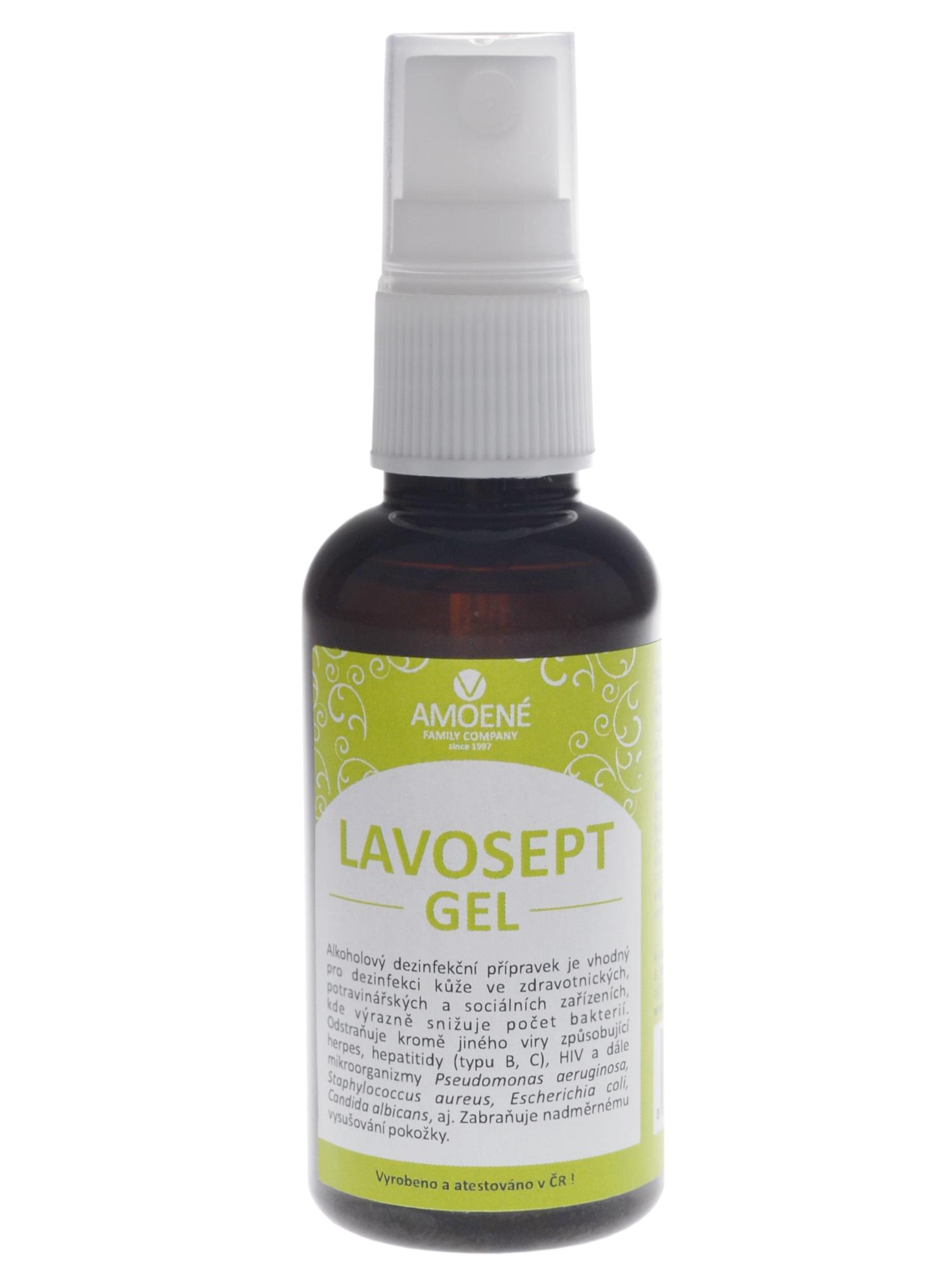 E-shop Dezinfekcia na koži Amoené Lavosept Gel - 50 ml (013104M050) + darček zadarmo