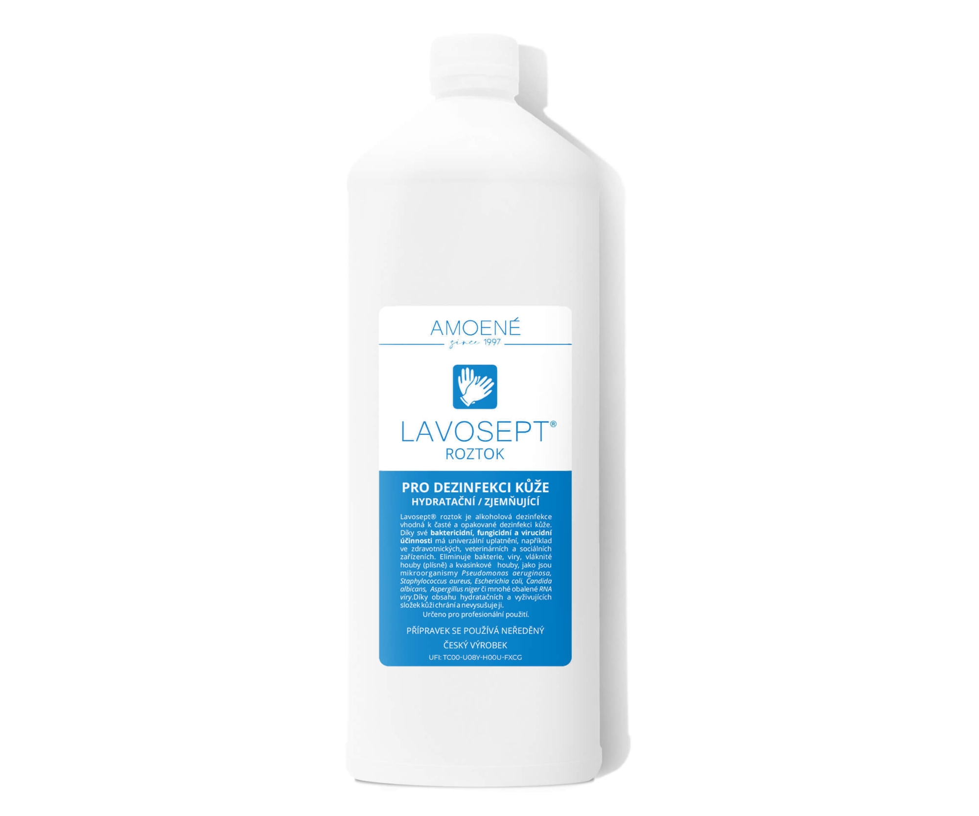 E-shop Dezinfekcia kože Amoené Lavosept - 1000 ml (013101L001) + darček zadarmo