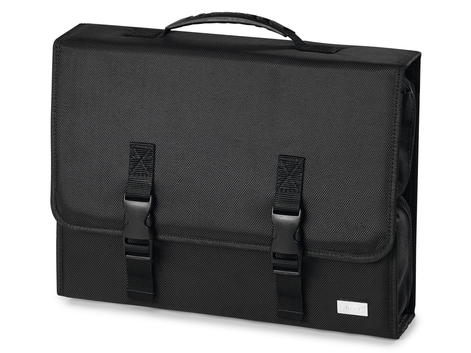 E-shop Kozmetická taška Sibel X Toolcase so zrkadlom - čierna (0130760) + darček zadarmo