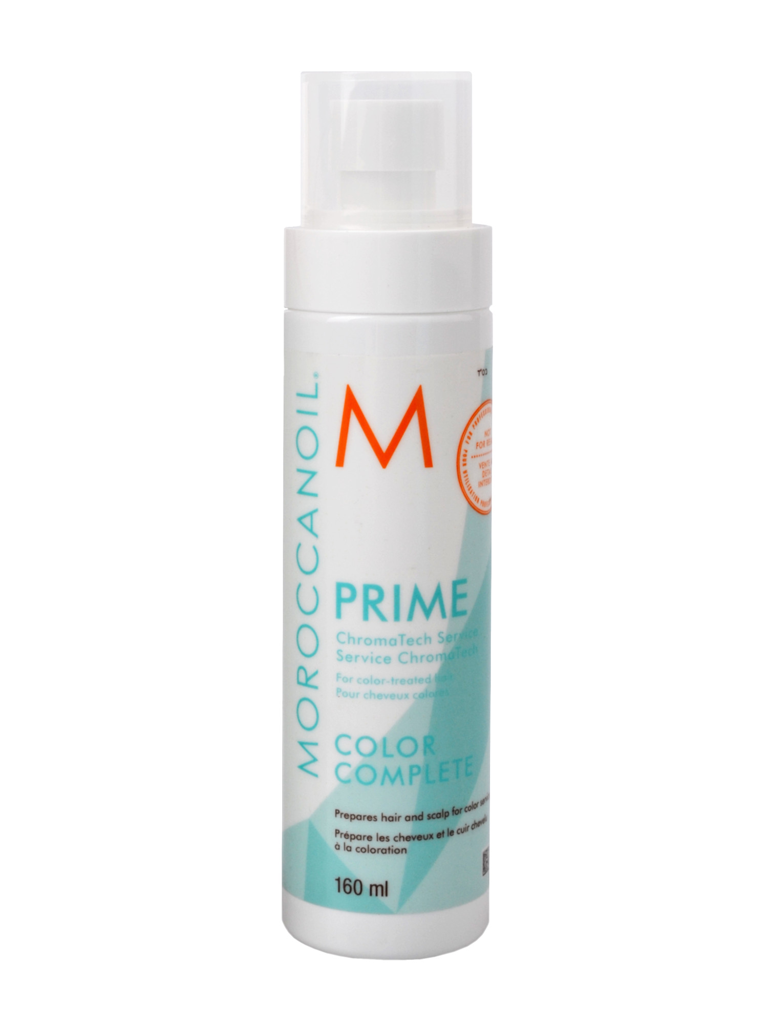 Starostlivosť pred farbením vlasov Moroccanoil chrómu Prime Color Complete - 160 ml (COLPR) + DARČEK ZADARMO.