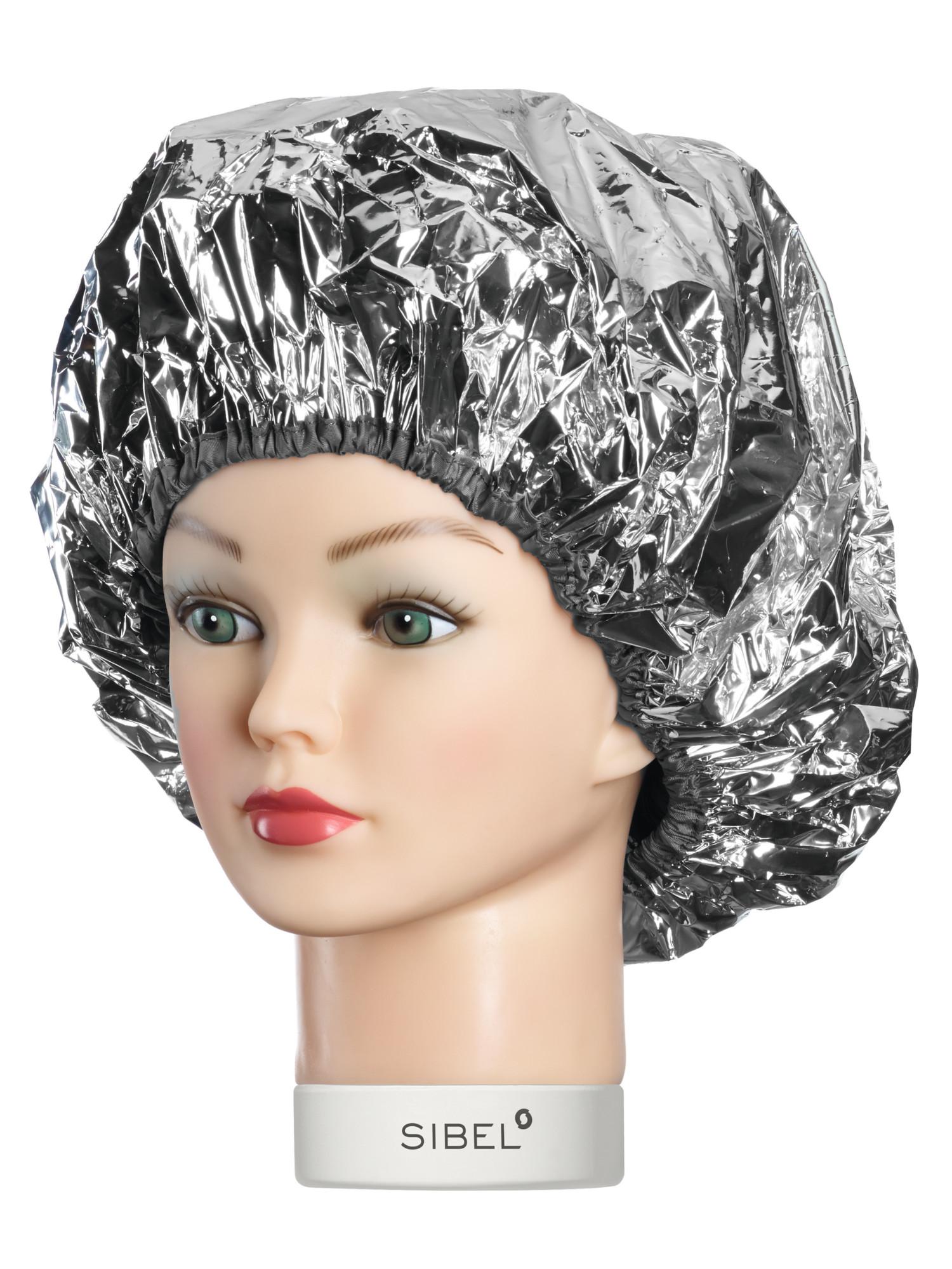 E-shop Jednorazová samozahrievacia čiapka - strieborná (4410400) - Sibel