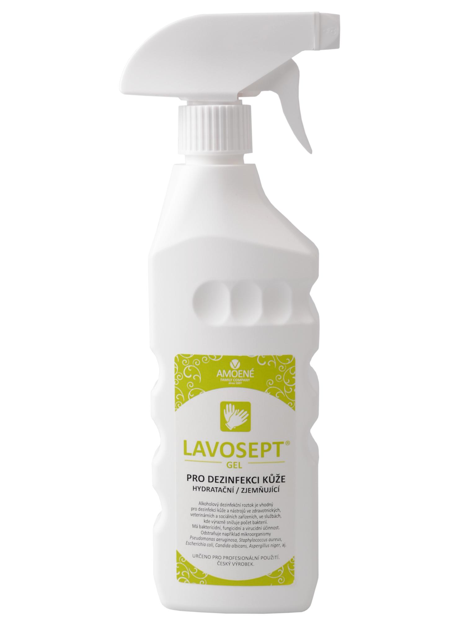 E-shop Dezinfekcia na koži Amoena Lavosept Gel - 500 ml (013104M500) - Amoené + darček zadarmo