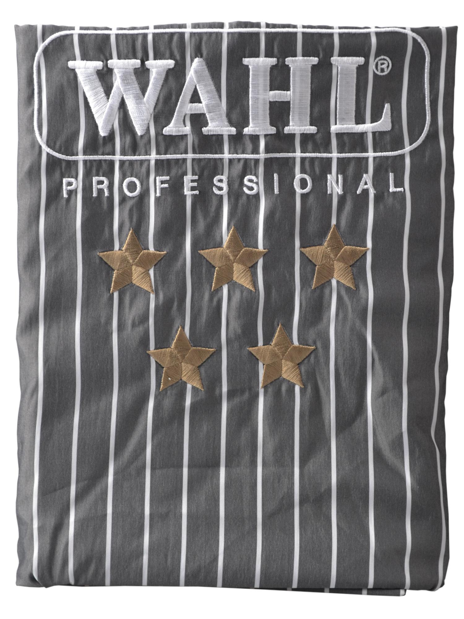 E-shop Barber pláštenka Wahl 135 x 150 cm - šedá pruhovaná (0093-6400) + darček zadarmo