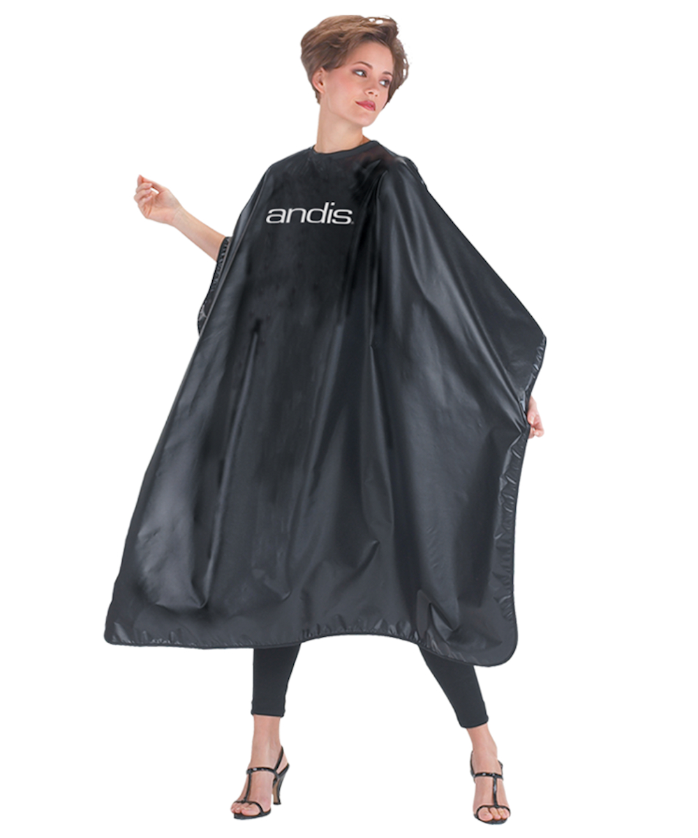 E-shop Kadernícka a Barber pláštenka Andis 95 x 140 cm - čierna (12766) + darček zadarmo