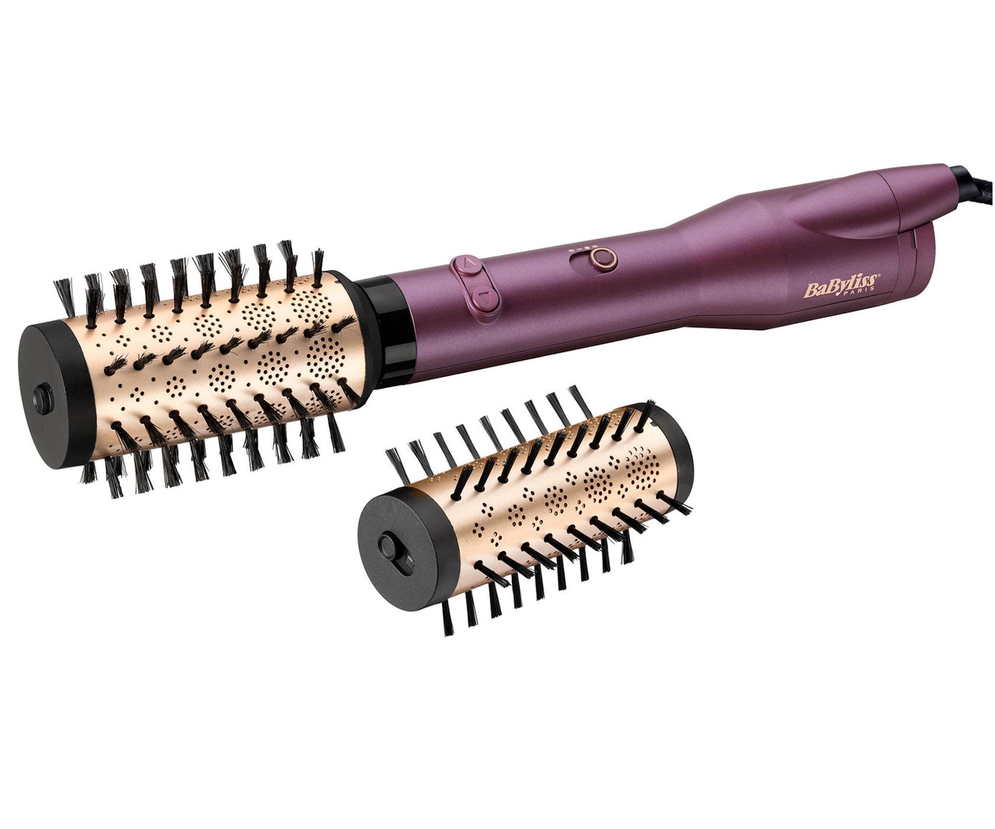 E-shop Teplovzdušná rotačná kefa BaByliss Volumised Blow - Dry AS950E - 650 W, fialová + darček zadarmo