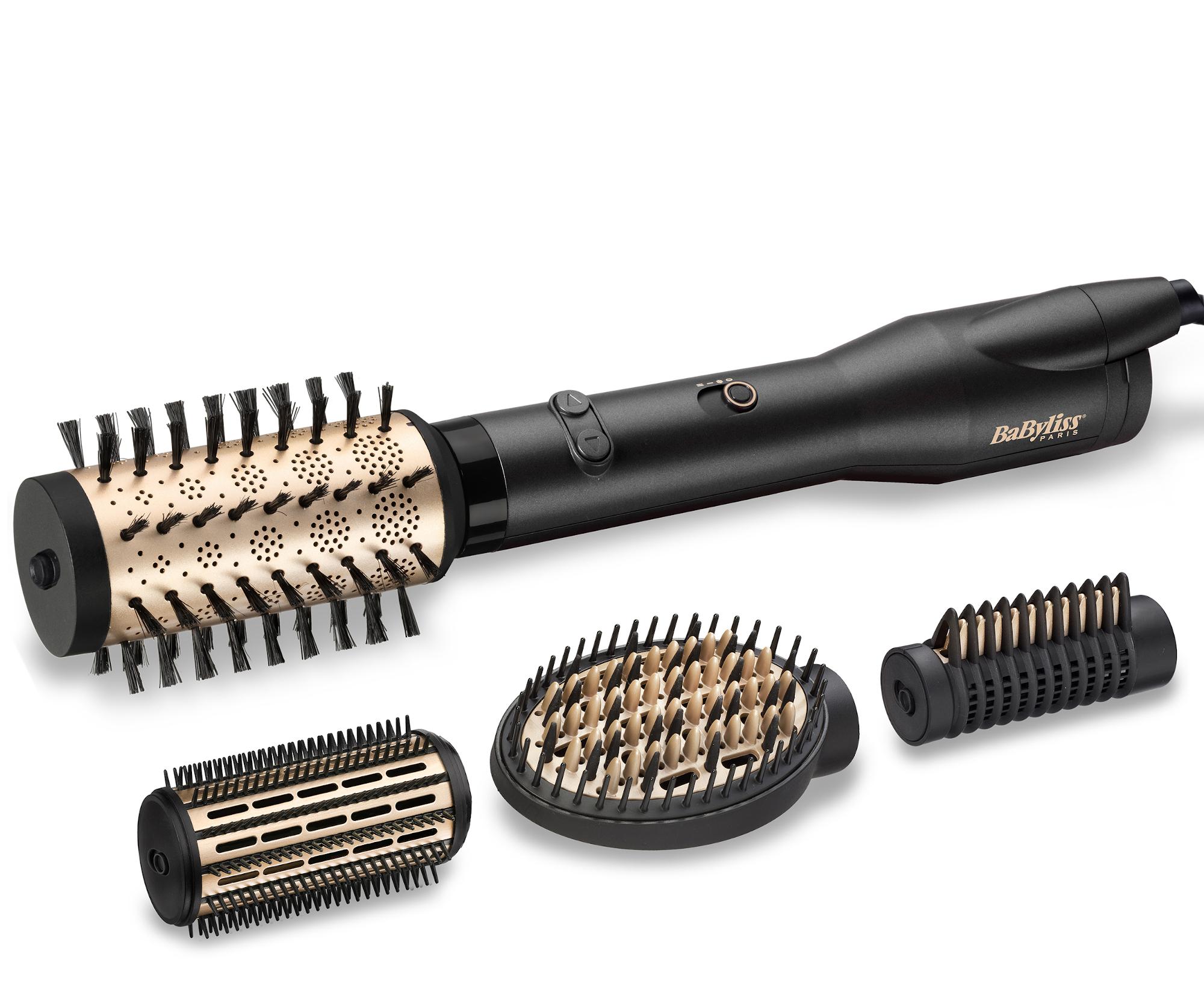 E-shop Teplovzdušná rotačná kefa BaByliss Big Hair Luxe AS970E - 650W, čierna + darček zadarmo